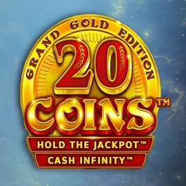 20 Coins Grand Gold Edition logo – Slots by Wazdan at Fridayroll Casino