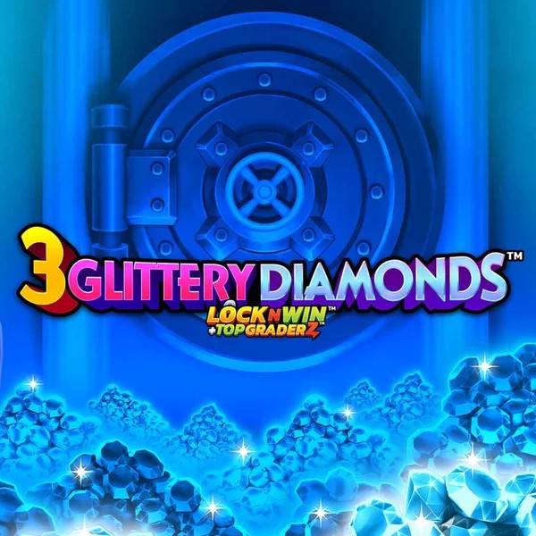 Play 3 Glittery Diamonds slot by PearFiction Studios on fridayrollcasinoo.eu