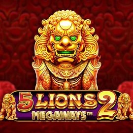 5 Lions Megaways 2 slot visual from Pragmatic Play available on fridayrollcasinoo.eu