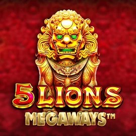 Official Slots logo: 5 Lions Megaways by Pragmatic Play at Fridayroll Casino