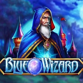 Blue Wizard logo by Quickspin at Fridayroll CasinoBlue Wizard
