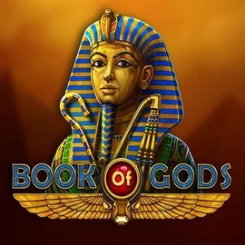 Book of Gods logo – Slots by BF Games at Fridayroll Casino