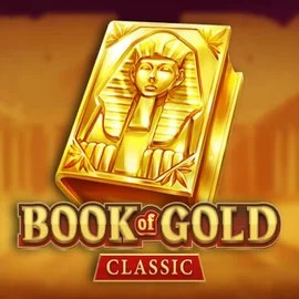 Book of Gold Classic slot logo by Playson at Fridayroll CasinoBook of Gold Classic