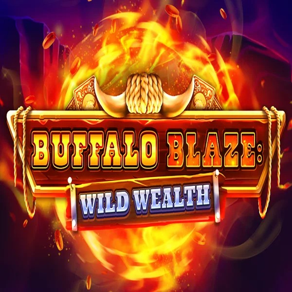 Buffalo Blaze Wild Wealth logo by OctoPlay Fridayroll Casino