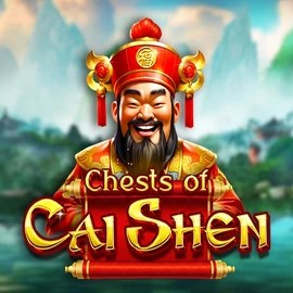 Slots logo of Chests of Cai Shen from Pragmatic Play at Fridayroll Casino