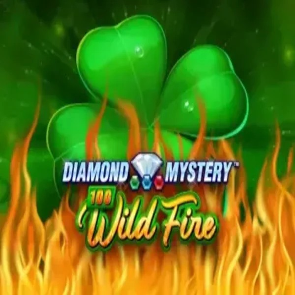 Diamond Mystery 100 Wild Fire logo by Greentube Fridayroll Casino