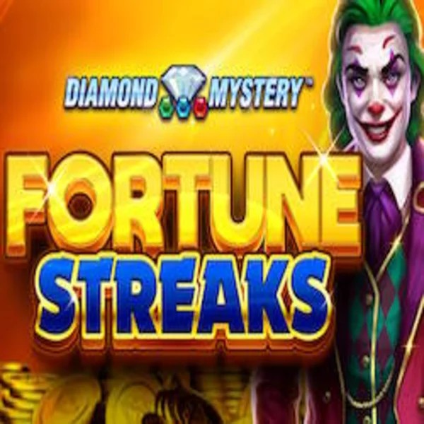 Diamond Mystery Fortune Streaks online game logo by Greentube on fridayrollcasinoo.eu