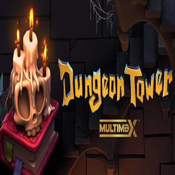 Dungeon Tower logo – Slots by Peter & Sons at Fridayroll Casino
