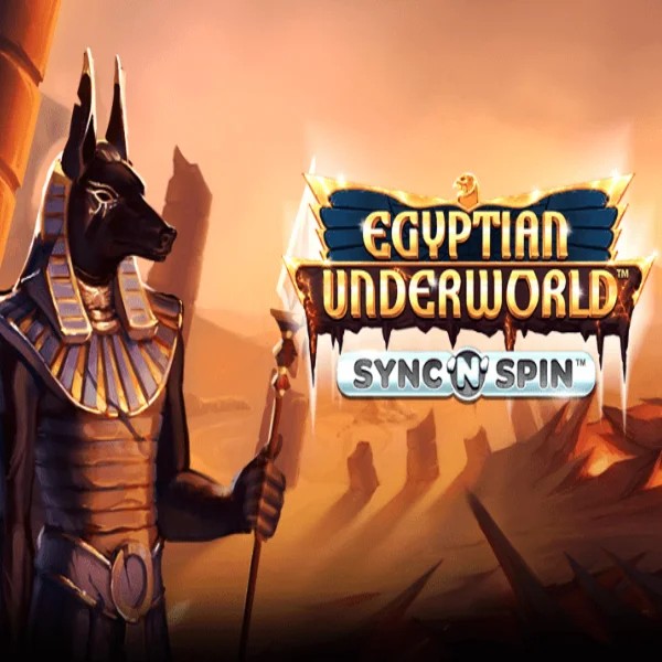 Egyptian Underworld online game logo by Greentube on fridayrollcasinoo.eu