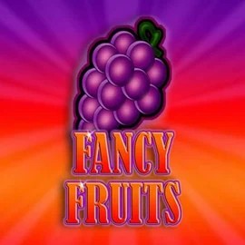 Fancy Fruits slot logo by Gamomat at Fridayroll Casino
