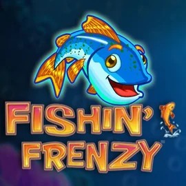 Fishin Frenzy logo by Blueprint Gaming Fridayroll Casino