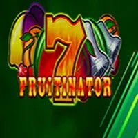 Official Slots logo: Fruitinator Jackpot King by Blueprint Gaming at Fridayroll Casino