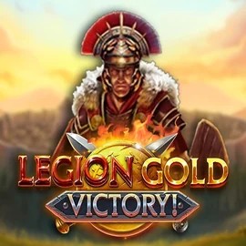 Official Slots logo: Legion Gold Victory! by Play'n GO at Fridayroll Casino