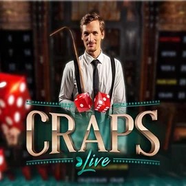Live Craps game by Evolution – logo hosted on Fridayroll Casino
