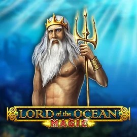 Official Slots logo: Lord Of The Ocean Magic by Novomatic at Fridayroll Casino