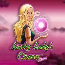 Official Slots logo: Lucky Ladys Charm Deluxe by Greentube at Fridayroll Casino