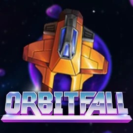 Orbitfall slot visual from ELK Studios available on fridayrollcasinoo.eu