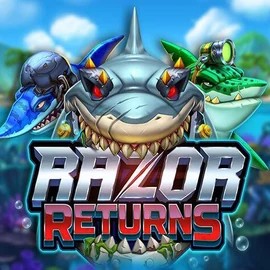 Razor Returns slot visual from Push Gaming available on fridayrollcasinoo.eu