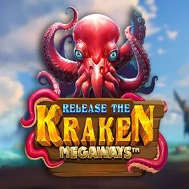 Release the Kraken Megaways logo by Pragmatic Play Fridayroll Casino