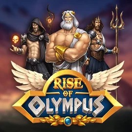 Rise of Olympus logo by Play'n GO at Fridayroll Casino