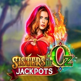 Official Jackpots logo: Sisters Of Oz Jackpots by Triple Edge Studios at Fridayroll Casino