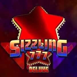 Sizzling 777 Deluxe online game logo by Wazdan on fridayrollcasinoo.eu