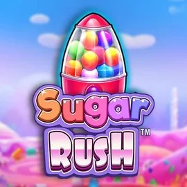 Sugar Rush logo – Slots by Pragmatic Play at Fridayroll Casino