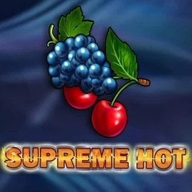 Supreme Hot slot logo by Amusnet Interactive at Fridayroll Casino