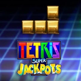 Tetris Super Jackpots logo by WMS Fridayroll Casino