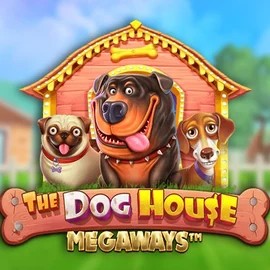 The Dog House Megaways slot visual from Pragmatic Play available on fridayrollcasinoo.eu