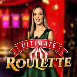 Ultimate Roulette online game logo by Ezugi on fridayrollcasinoo.eu