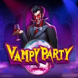 Vampy Party logo – Slots by Pragmatic Play at Fridayroll Casino