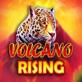 Volcano Rising logo by RubyPlay at Fridayroll Casino
